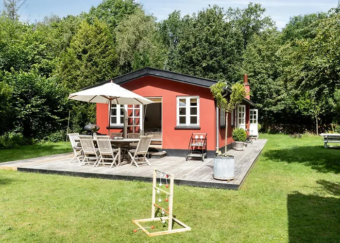 Hébergement de vacances Romantic Amidst Tall Woodland Trees Rørvig